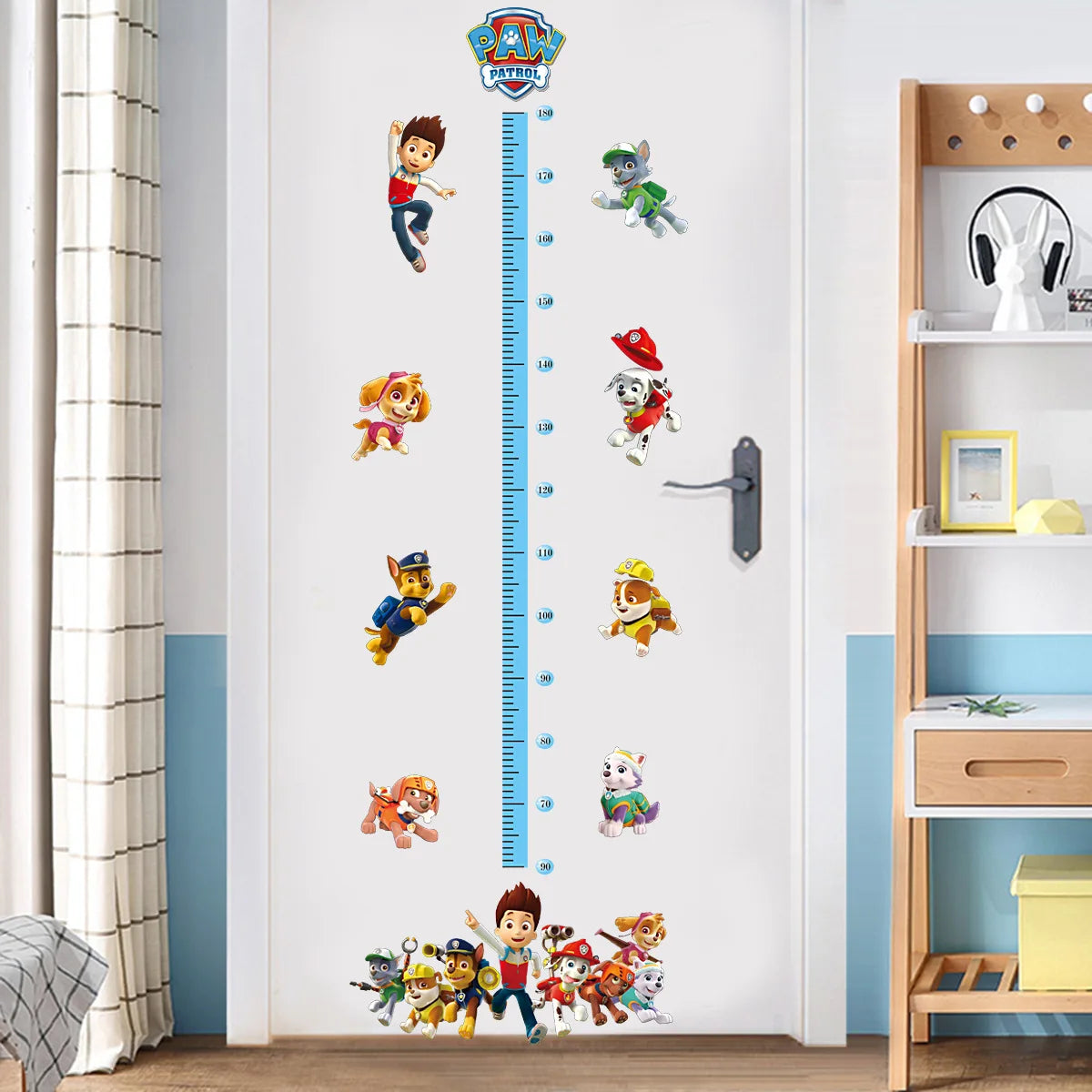 New Hot 3D PAW Children Cartoon Wall Stickers Waterproof Home Decoration Patrols For Kid's Room PVC DIY Vinyl Wallpaper Gifts
