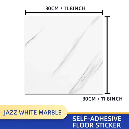 20pc PVC Imitation Marble Wall Stickers Self-adhesive Floor Stickers 30*30cm Waterproof Bathroom living Room Decoration Decals
