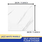 20pc PVC Imitation Marble Wall Stickers Self-adhesive Floor Stickers 30*30cm Waterproof Bathroom living Room Decoration Decals